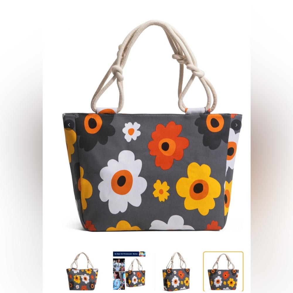 Farmhouse is My Style Falls Blooms Bag